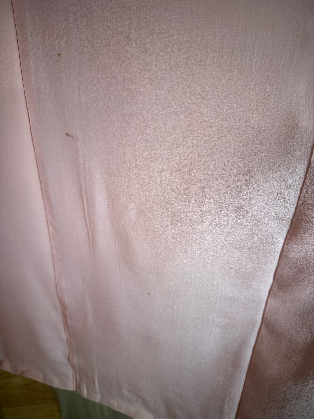Vintage 50s Silk Embroidered Kimono Robe - Blush Pink With Cherry Blossoms (OS) - Picture 14 of 16
